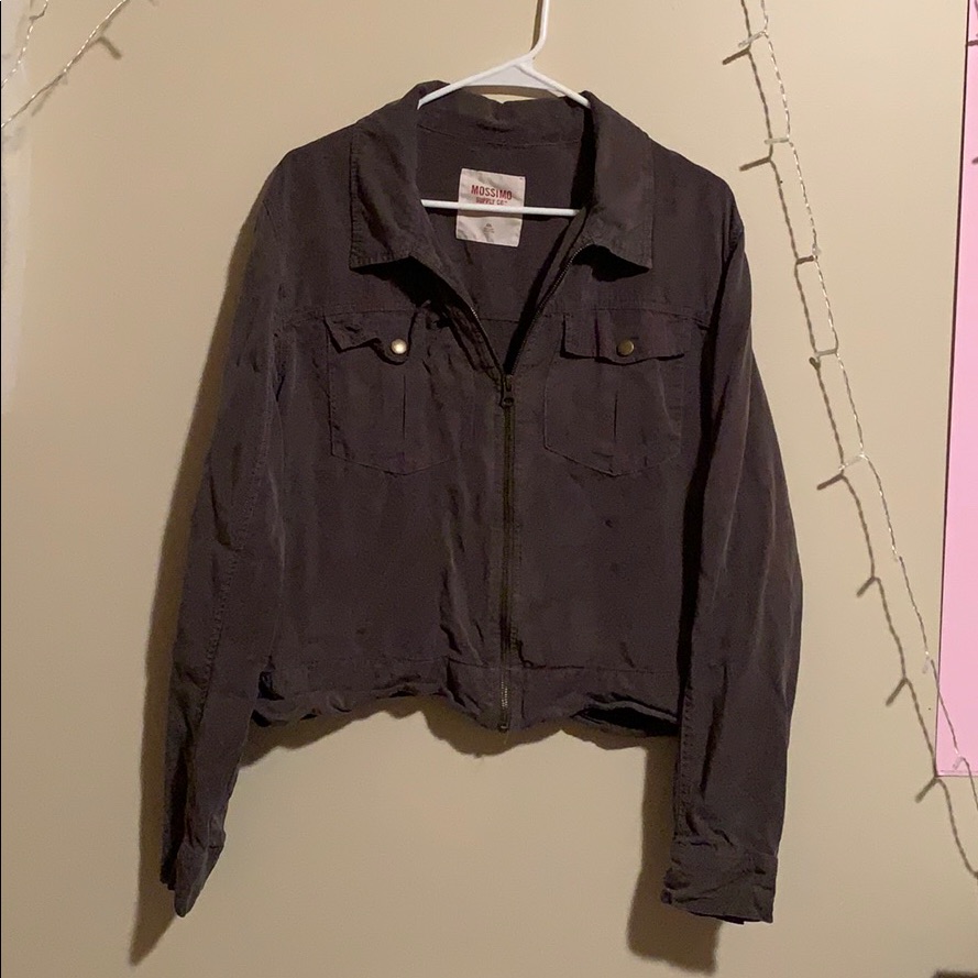 Crop Zip Jacket